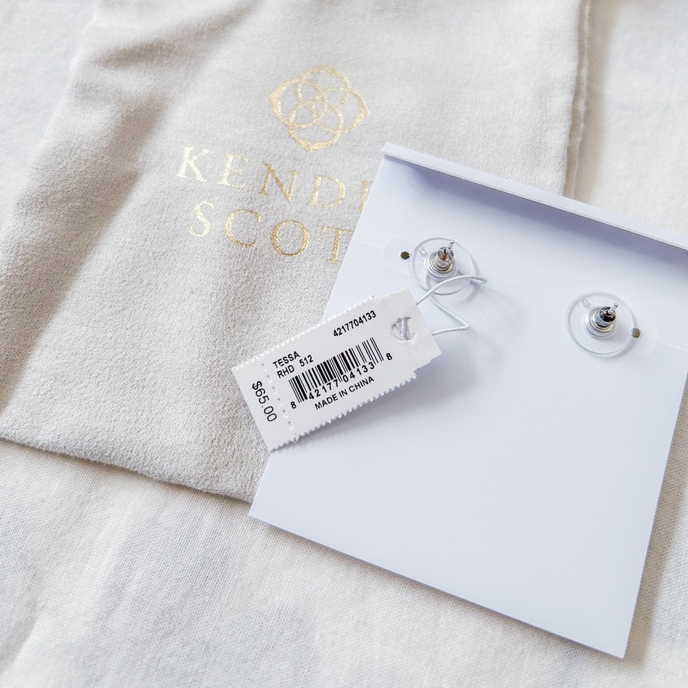 Kendra Scott Tessa Stud Earrings - BRAND NEW! - Picture 4 of 5